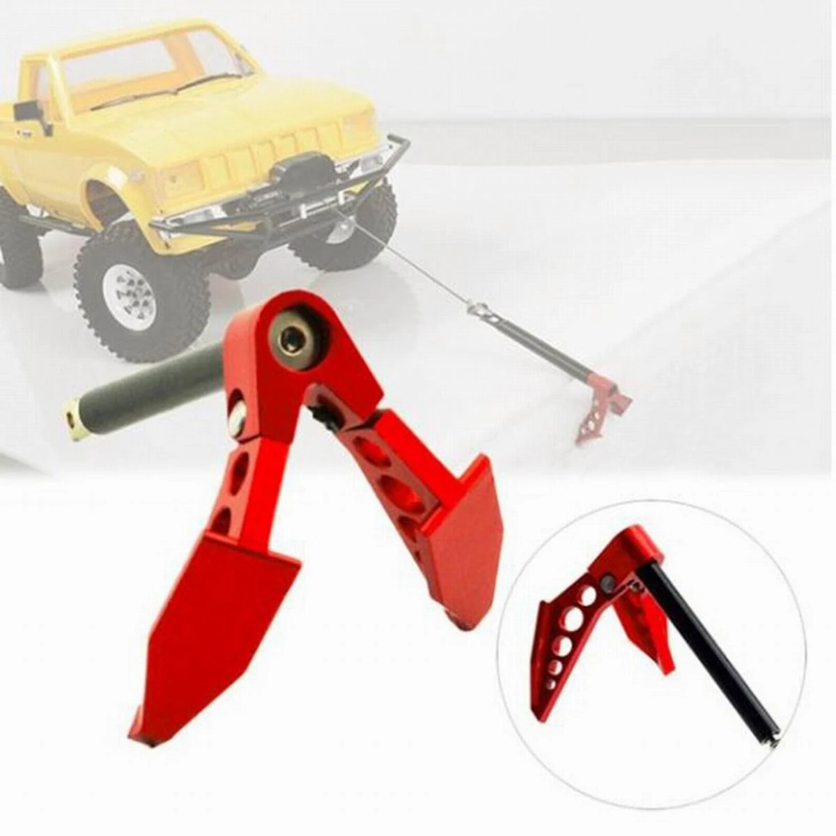 Details about  / 1//10 RC Crawler Alloy FOLDABLE WINCH ANCHOR for CC01 SCX10 D90 F350 HILUX WRAITH