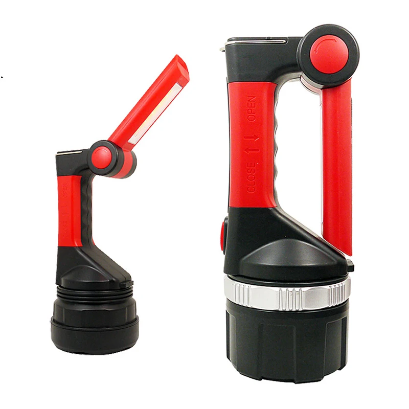 Portable 8W XM-L T6 LED Solar Flashlight Zoomable Torch 18650 USB Work Light 180° Inspection Lamp Red Flashing Emergency Lamp
Portable 8W XM-L T6 LED Solar Flashlight Zoomable Torch 18650 USB Work Light 180° Inspection Lamp Red Flashing Emergency Lamp