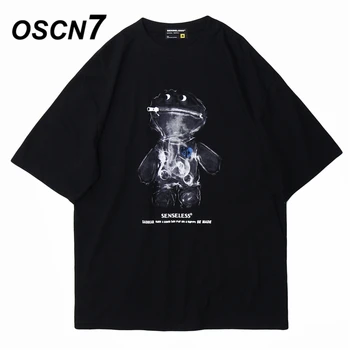 

OSCN7 Graphics Print Men's T-Shirts 2020 Funny Short Sleeve Tshirts Summer Hip Hop Casual Fashion Women Top Tee Streetwear T81