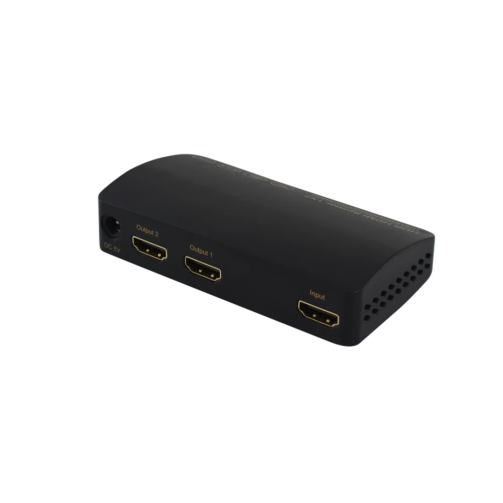 1 saída 2, 4k, 60hz, suporte de cascata, uhd edid para ps4