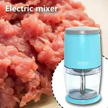 MIXDOR 400 мл электрическая кухонная мясорубка измельчитель еды уничтожитель овощей резак из нержавеющей стали Электрический бытовой миксеры