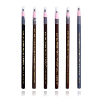 

12PC Microblading Eyebrow Tattoo Pen Waterproof Permanent Makeup Eye brow Pencil Positioning Lip Eyebrow cejas maquillaje