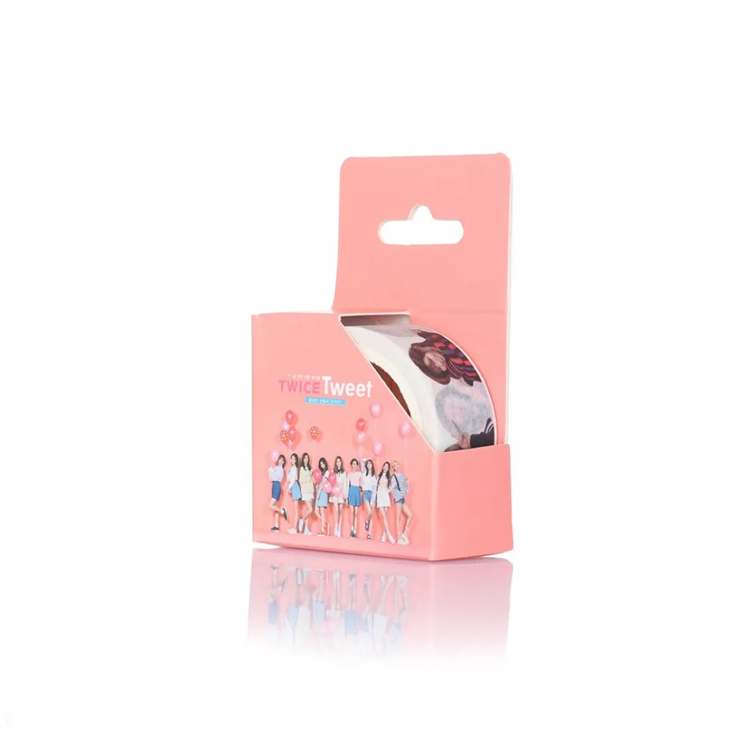 

Kpop TWICE BLACKPINK Cute Washi Tape Paper Masking Scrapbook Notebook Sticker DIY 2cm*5m