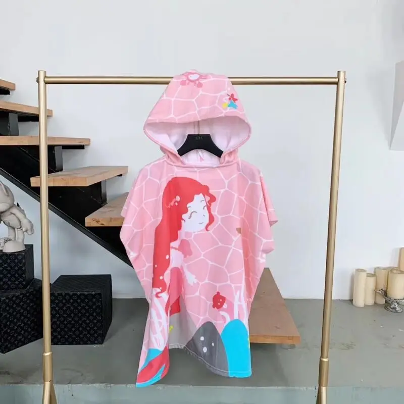 Winthome Poncho Surf Asciugatura Rapida, Accappatoio Poncho Aiuto