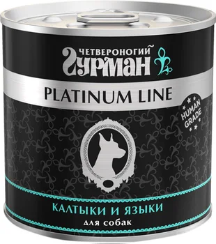 

Quadrupeds quadrupeds GOURMET GOURMET PLATINUM LINE for adult dogs with kaltykami and tongues in aspic 240 g