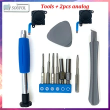 3D Аналоговый джойстик для пальца левый и правый палочки датчик замены для nintendo Switch Joy Con контроллер NS аксессуары с инструментами