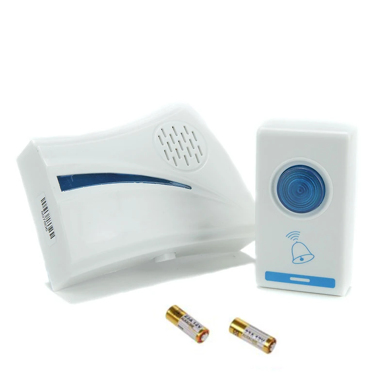 1pcs Doorbell Remote Control Electronic Doorbell Wireless Home Door Bell Set Receiver durable supplies(Without Battery