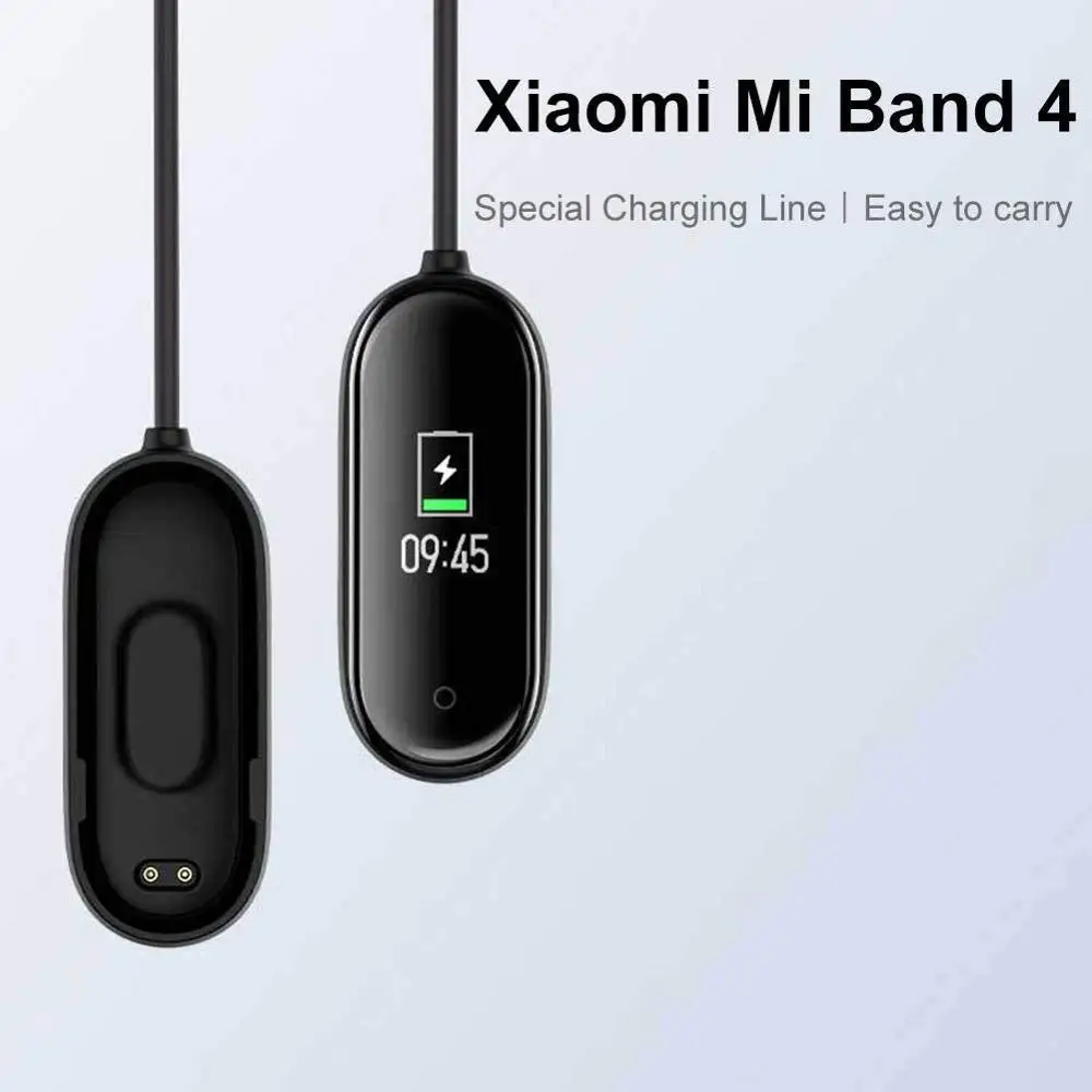 20/100 см USB зарядный док кабель для Xiaomi Mi Band 4 сменный шнур зарядное устройство