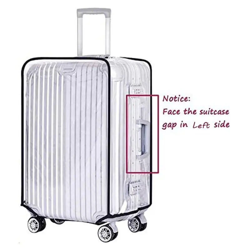 Luggage Cover Full Transparent Luggage Protector Cover Thicken Suitcase Protector Cover