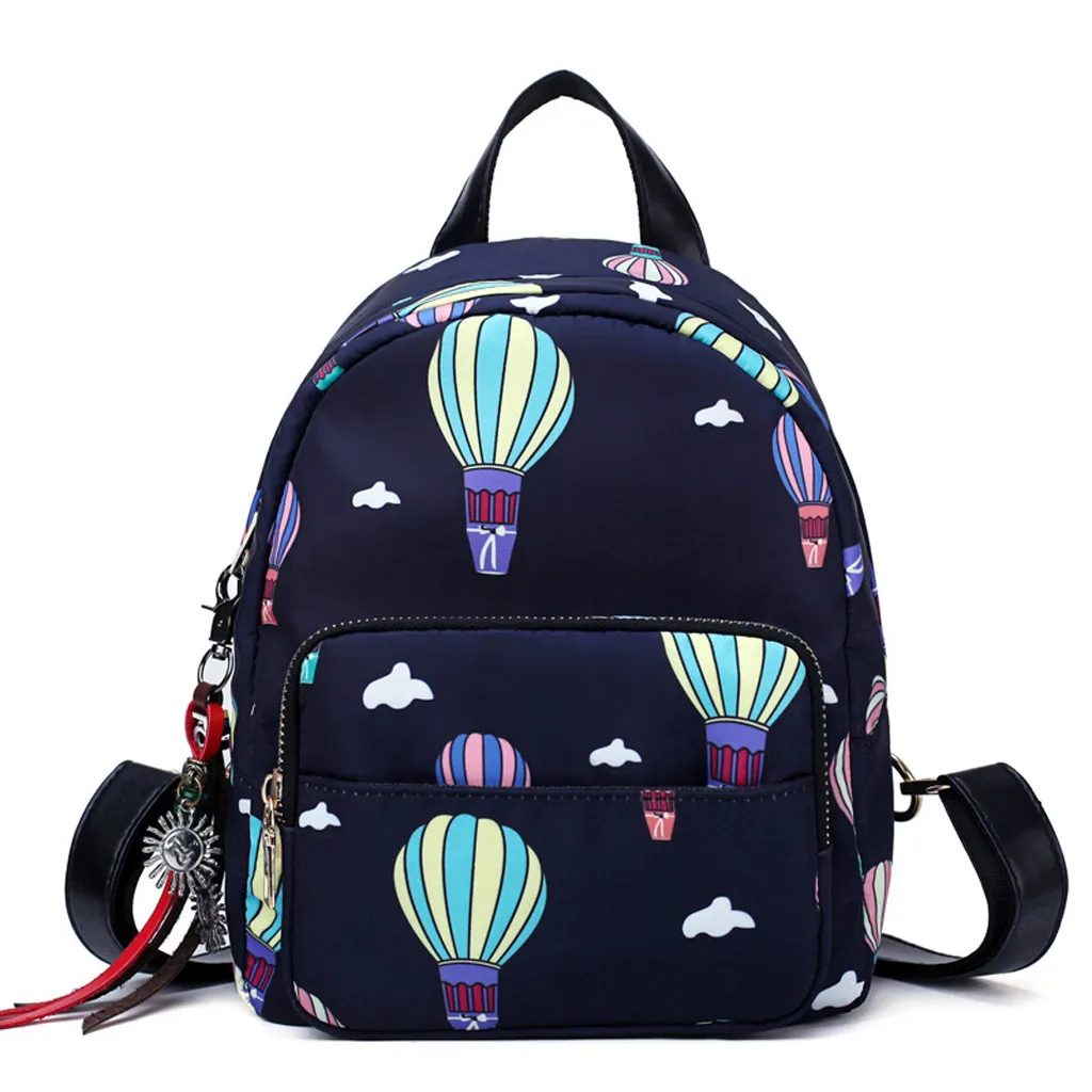 OCARDIAN Backpack Women Fashion Backpack Balloon Female Bag Women Flower Travel Backpack Women Schoolbag