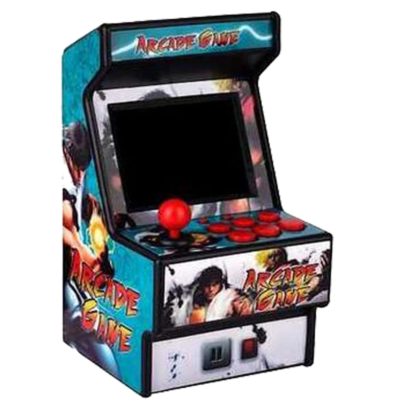 156 Games for Sega Megadrive Retro Mini Arcade Game Console with 2.8 Inch Colorful Display Rechargeable Battery AV output to TV 