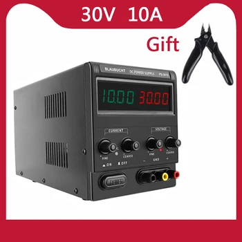 

5A laboratory adjustable power supply 120V regulator digital source, 4 digital DC laboratory switching power supply 30V 10A