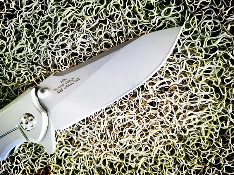 Складной нож ZT ELMAX Blade G10 тактический Клинок с титанизированной рукояткой для