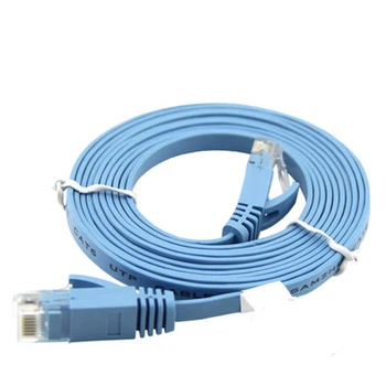 

Network cable Super Cat 6 Category 6 lengthened extension high-speed network cable router project flat wire