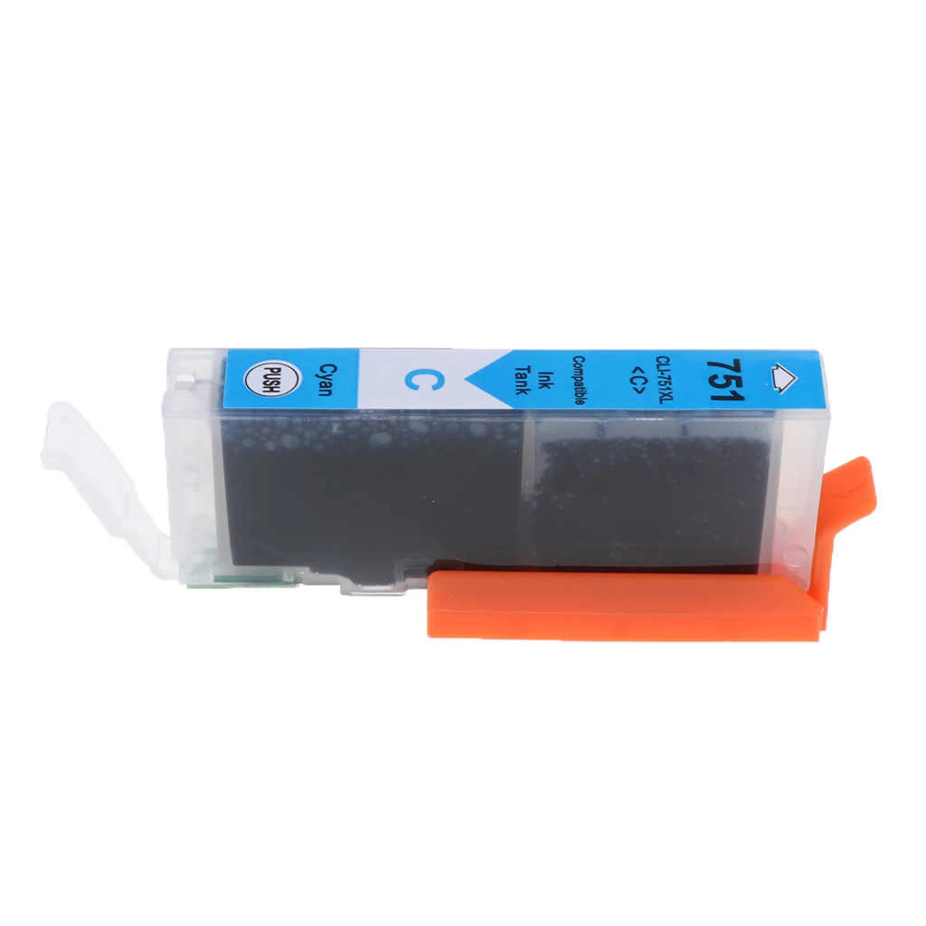PGI 750/CLI 751 One Case Ink Cartridges Compatible for Canon MG7170 MX727 Printer with Chip