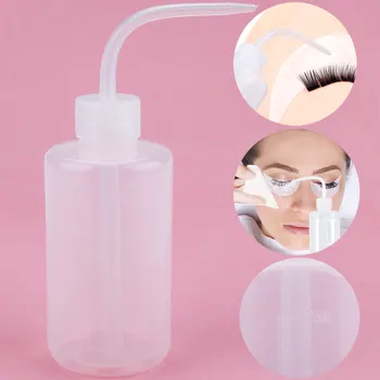 

Eyelash Cleaning Washing Bottle Elbow Narrow Mouth Long Tube Clean Eyebrow Skin Care Remover Eyelash Extension Makeup Bottle Too