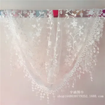 

Scarf For Ladies Vintage 2020 Fashion Thin Shawls Women Ladies Hedgehog Pattern Long Scarf Warm White