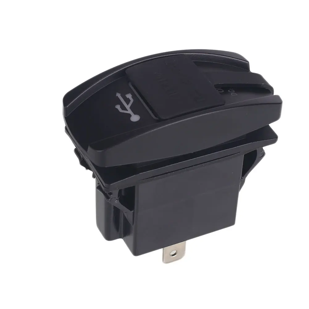 Автомобильное зарядное устройство USB зарядное устройство Портативный 2USB порт розетка планшет умный адаптивный 3.1A светодиодный Smart