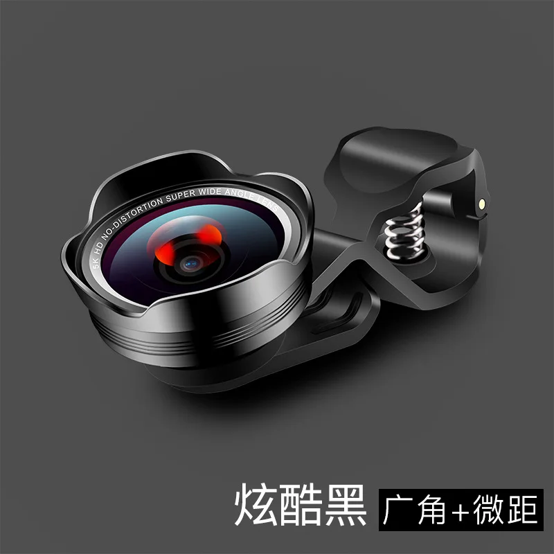 

2 in 1 Wide Angle Macro Phone Lens For Iphone11 Pro Max Redmi 7