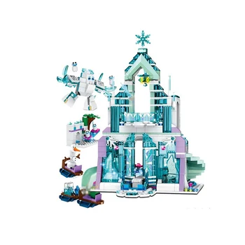 

2020 New 41167 41164 Princess Queen Anna Elsa Arendelle Castle Girl Friends Building Blocks Bricks Kits Toys Gift