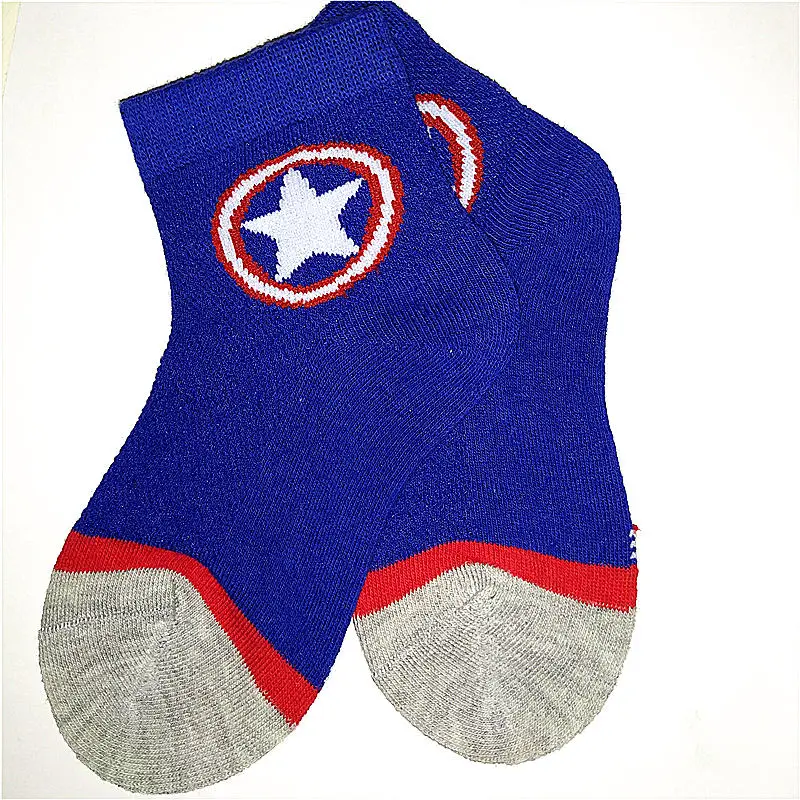 3 pairs marvel socks kids socks super hero socks Superman