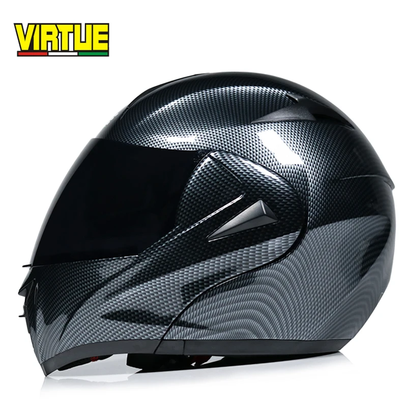 New fashion double lens flip up motorcycle helmet motocross full face helmet racing helmet M L XL XXL - Цвет: f2