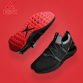 

PEAK TAICHI Casual Shoes Mesh Breathable Adaptive Cushioning Running Shoes Comfortable Couples Outdoor Sneakers Jogging Shoes