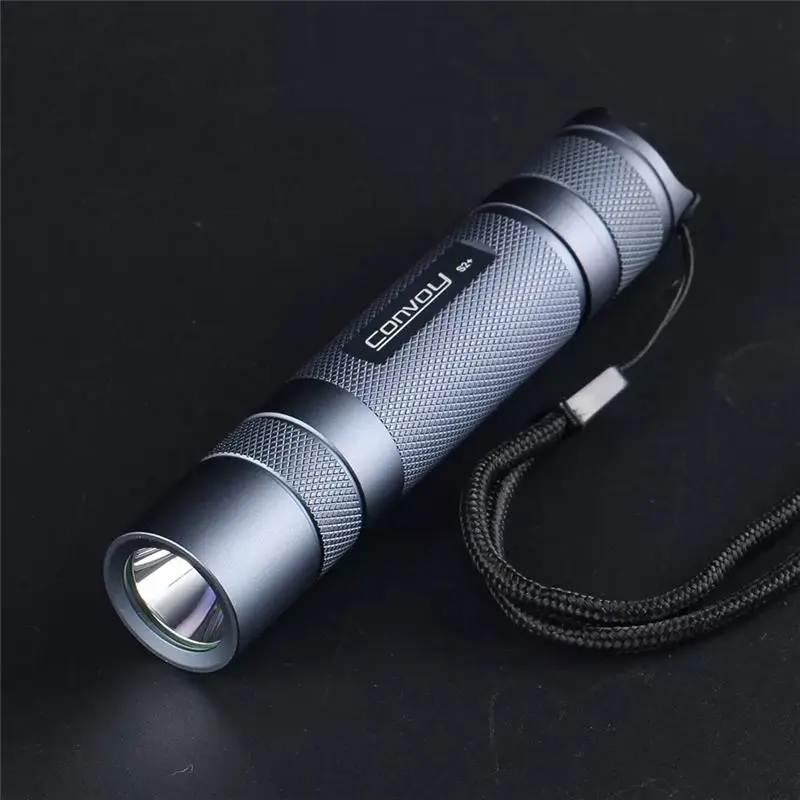 Gray Convoy S2+ SST40 1800lm 5000K 6500K Temperature Protection Management 18650 Flashlight for Camping Hunting LED Torch