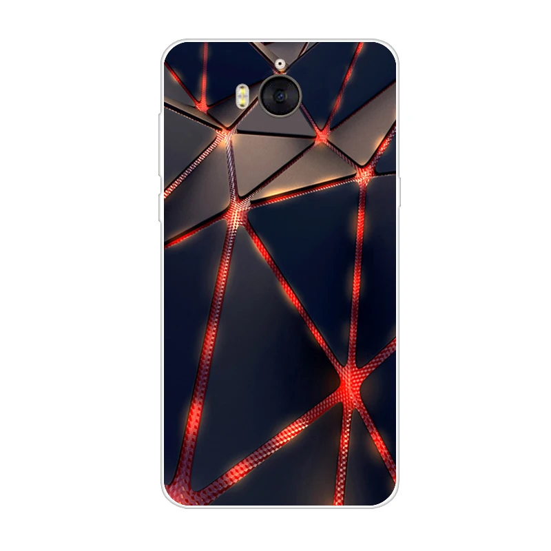 Черный Мягкий силиконовый 5," huawei Y5 Y6 чехол Краски ТПУ huawei Y5 чехол для телефона для huawei Mya-L22 Mya-u29 Fundas coque - Цвет: Черный