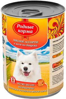 

NATIVE NATIVE FOODS food for adult dogs with cold meats in jelly - on Boyarsky