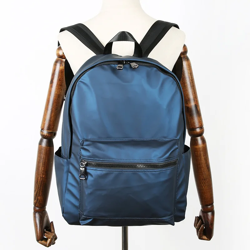 

Solid Color Men's Backpack Fashion Men's Schoolbags Leisure Travel Women's Backpack