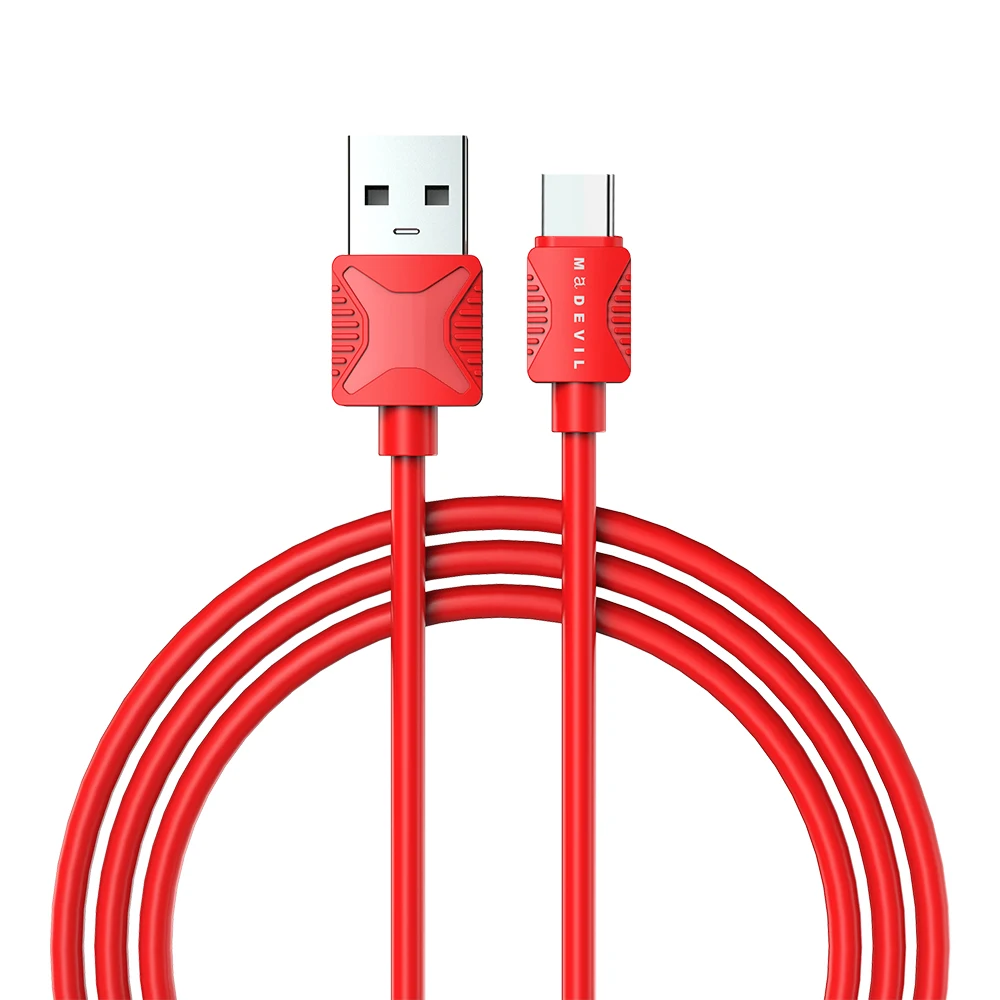 Кабель usb type-C для samsung S9 S10 huawei P20 P30 Pro, кабель для быстрой зарядки и передачи данных type-C для Xiaom Redmi Note 7, шнур USB C - Цвет: as picture