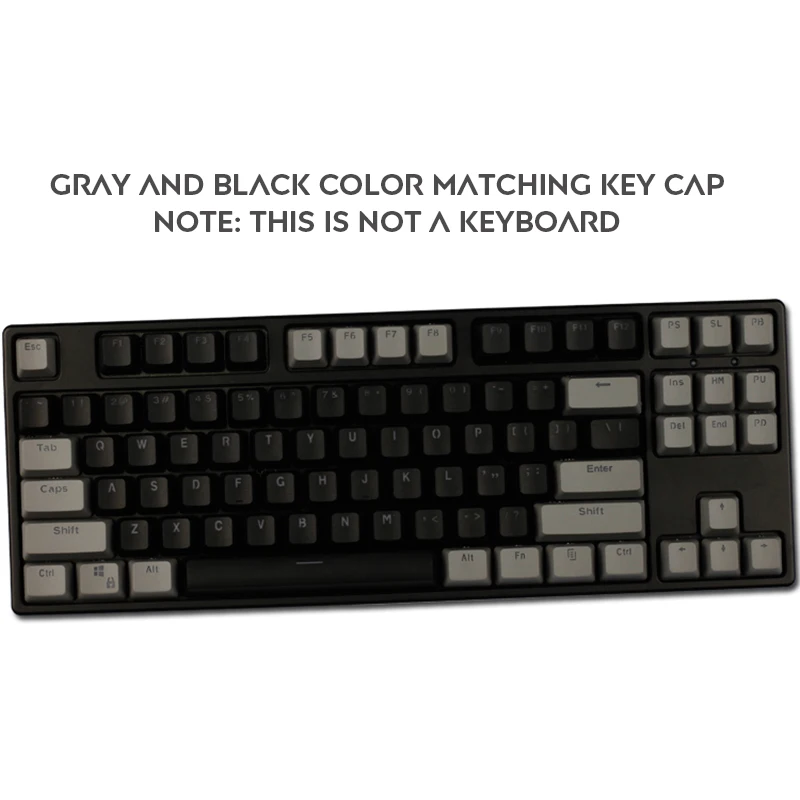 104/87 ключей летучая мышь PBT с подсветкой Keycap Чехлы для клавиш ANSI макет OEM профиль для вишни механическая клавиатура MX