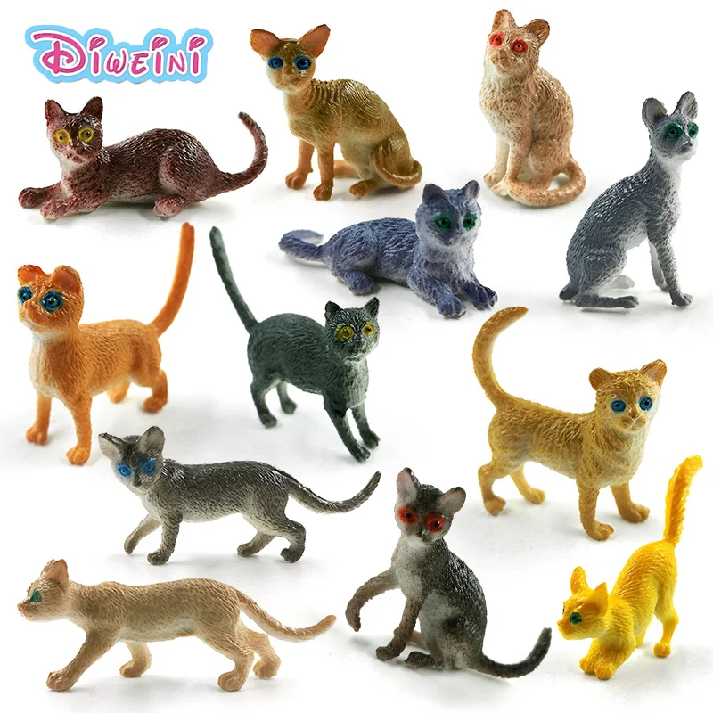 

Mini Chinese Zodiac dragon Monkey horse cat dog sheep Chicken duck Farm animal model action figure hot set toy for children gift