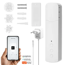 Tuya WiFi Curtain Motor Intelligent Home Electric Curtain Motors APP Control Voice Control Quiet with Alexa Google Home