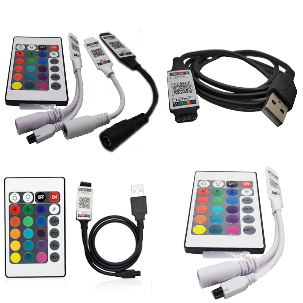 Умный контроллер App совместимый с Bluetooth светодиодов RGB ИК-пульт дистанционного