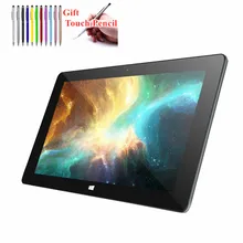 10.6 pouces Cu être i10 Double OS Windows10 + Android4.4 Tablette PC 2 + 32GB Capacitif Écran Tactile Intel Z3735F Quad Core 1366*768 IPS