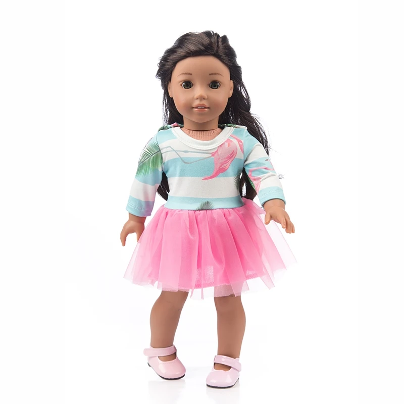 

18 inch Doll dress-Fashioh clothes for My Little Baby-18"american/Life/Generation Accessories Cute toy Outfit fit Girl Gift 109