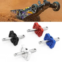 Pièces de mise à niveau d'arbre de verrouillage en métal pour voiture 1/10 RC, Slash électrique 2WD, arbre de verrouillage pour Traxxas Bandit, Ford Raptor