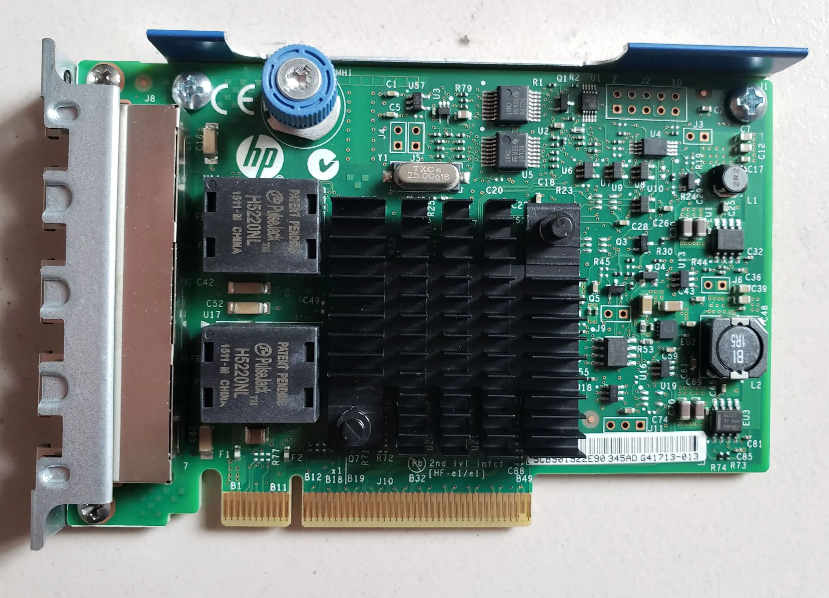 4-Port 1GB HP 665238-001 HP Ethernet 366FLR Adapter