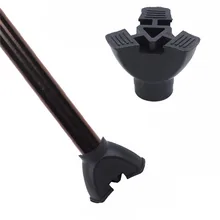 Альпинистский тростник открытый резиновый чехол товары среднего возраста Нескользящие резиновые ноги треугольник ноги колодки 2 см аксессуары для скалолазания