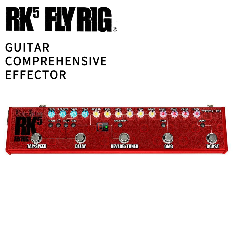 

Tech 21 SansAmp RK5 Richie kotzen fly fishing group ා V2 electric guitar integrated effect pedal