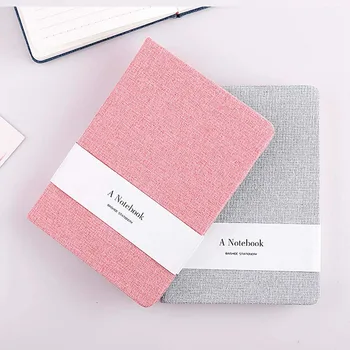 

Simple Color Paper Cover Notebook Coordinates Book Bare Diary Stationery Cahier Note Cute Planner Agenda Horizontal/Blank Inner