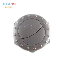 CloudFireGlory Grey Universal Air Condition Outlet Vent Round A/C For Car Vehicle Boat Yacht