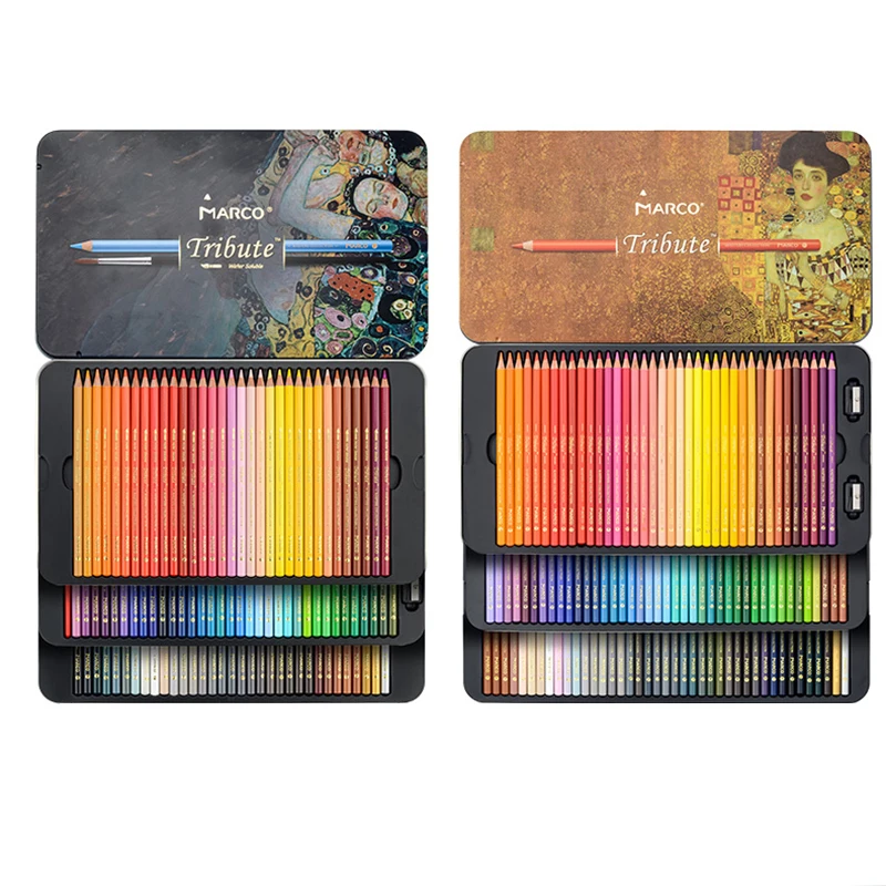 マルコトリビュートマスターズ120オイル色鉛筆デッサンセット100