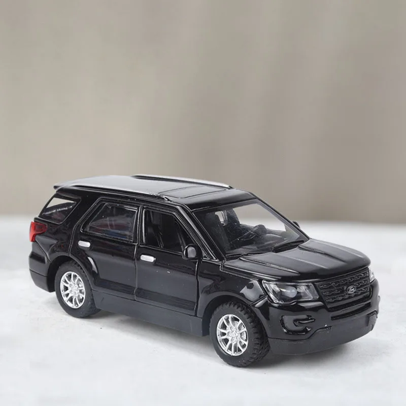 Модель автомобиля Ford Explorer игрушечный внедорожник из сплава имитация звука
