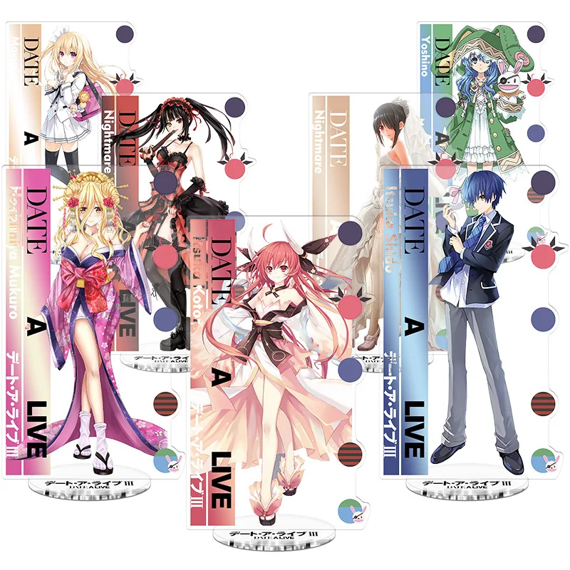 Новинка 2021 японское аниме DATE A LIVE3 Itsuka Shido Yatogami Tohka анимационная периферическая