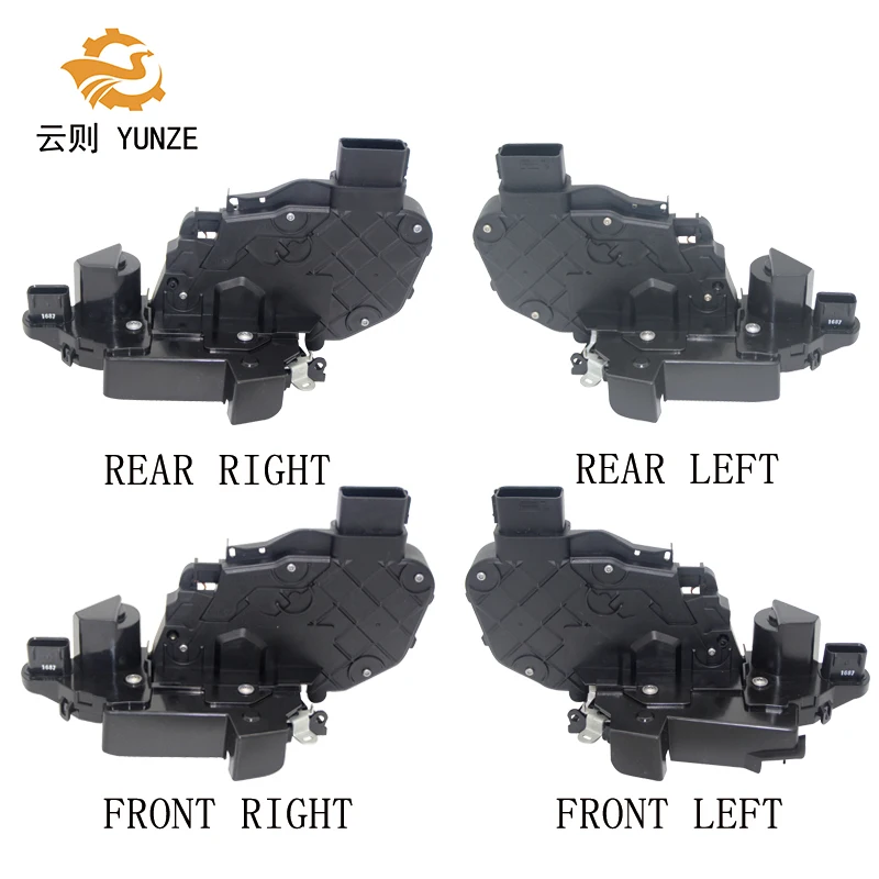 

4PCS FRONT REAR LEFT RIGHT SIDE DOOR LATCH MECHANISM LOCK ACTUATOR FOR LAND RANGE ROVER SPORT EVOQUE DISCOVERY JAGUAR