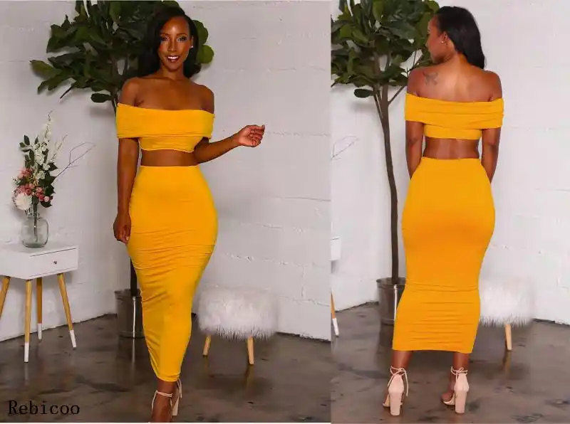 yellow bodycon dress outfit