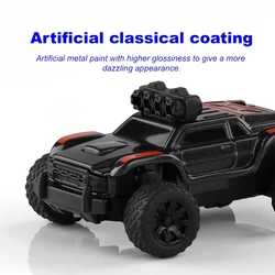 Voiture Monster Truck RC Turbo Racing 1:76 C81, grand pied, RTR 2.4GHZ, toutes proportionnelles, télécommande, Port de chargement de Type C, Kit de jouets 